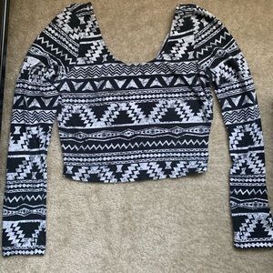 Material girl crop top